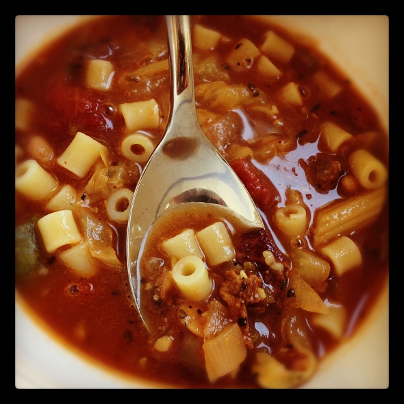 mom's minestrone soup